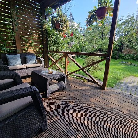 Boutigue City House With Terrace And Garden Free Parking Riga Exterior photo